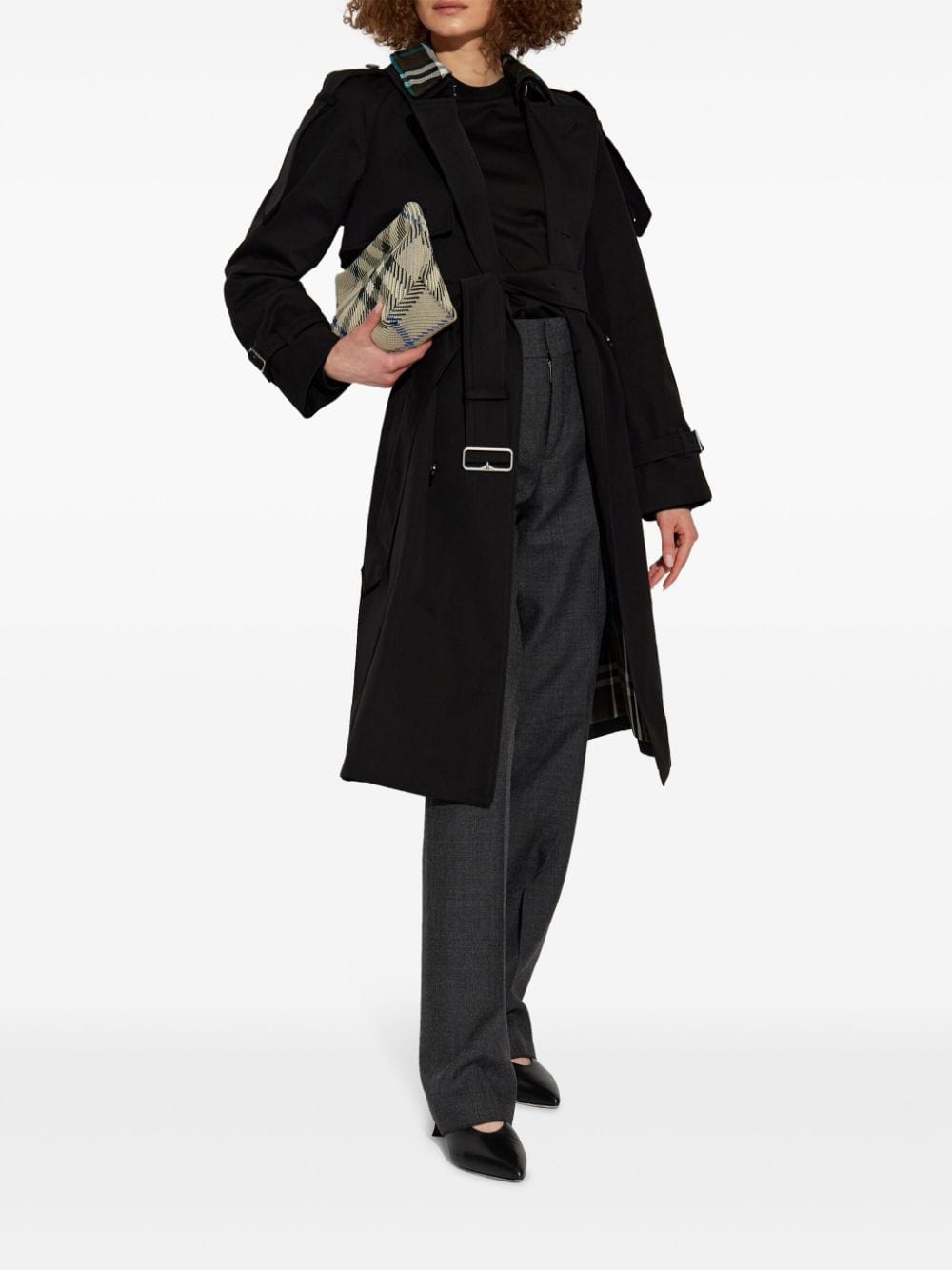 Coats Burberry Coats Black Brand