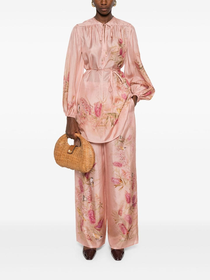 Trousers Zimmermann Trousers Pink Brand