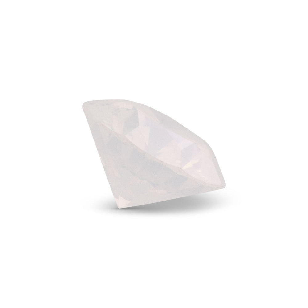 0.35 Carat Fancy White Round Diamond I3 GIA