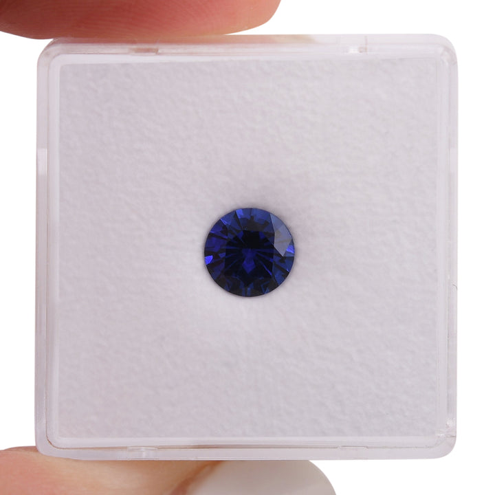 0.90 Carat Blue SRI LANKAN Round Sapphire