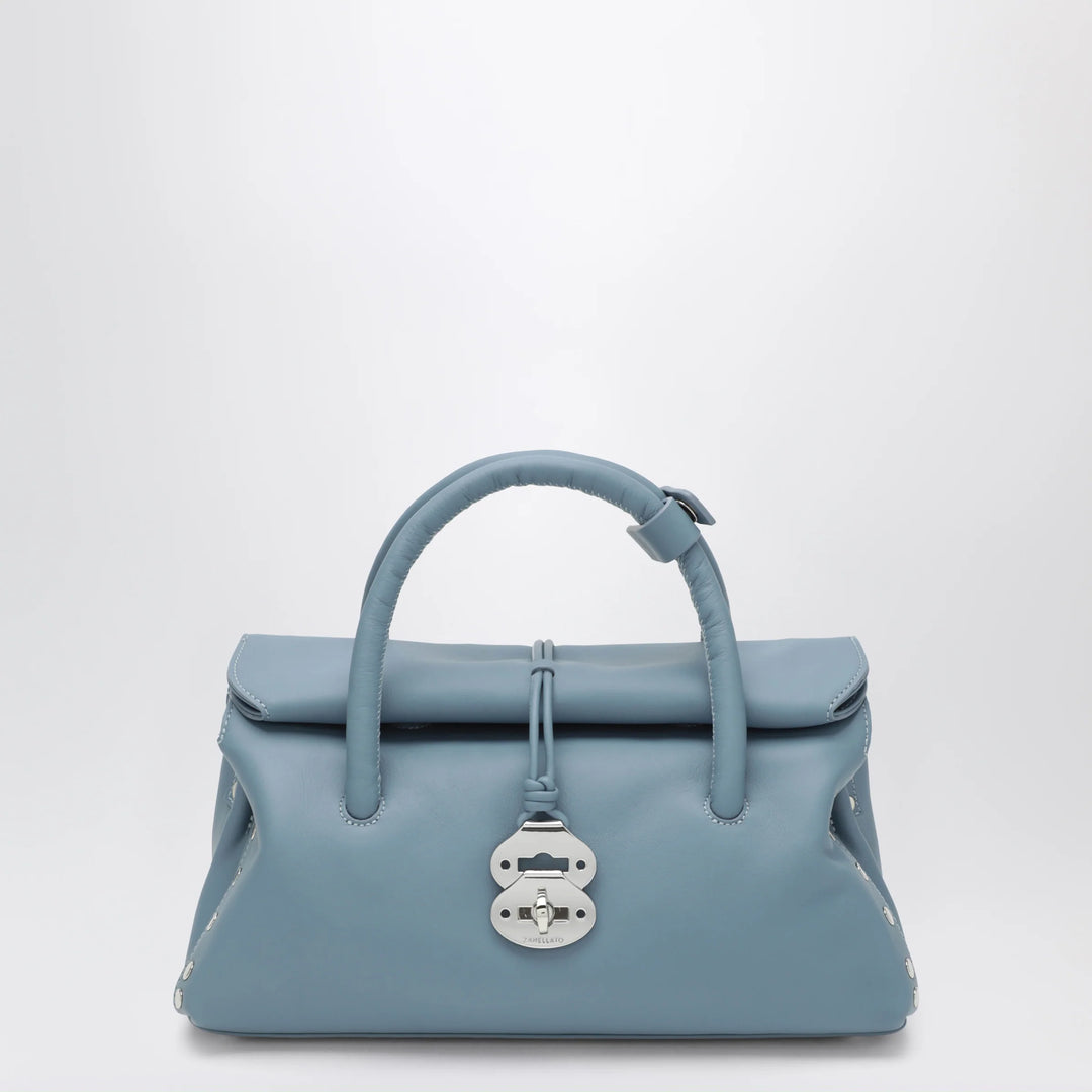 Zanellato - Small light blue Dotta Centauro tote bag