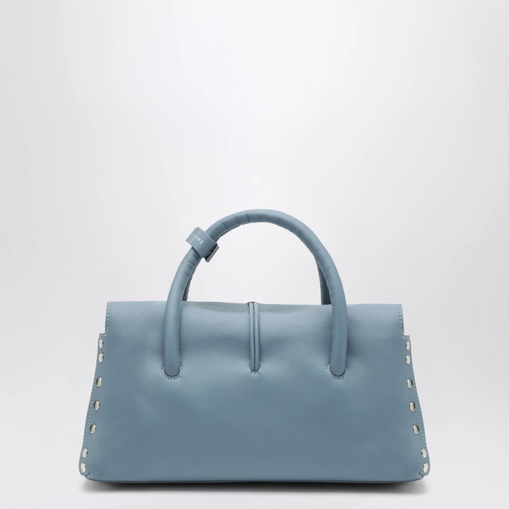 Zanellato - Small light blue Dotta Centauro tote bag