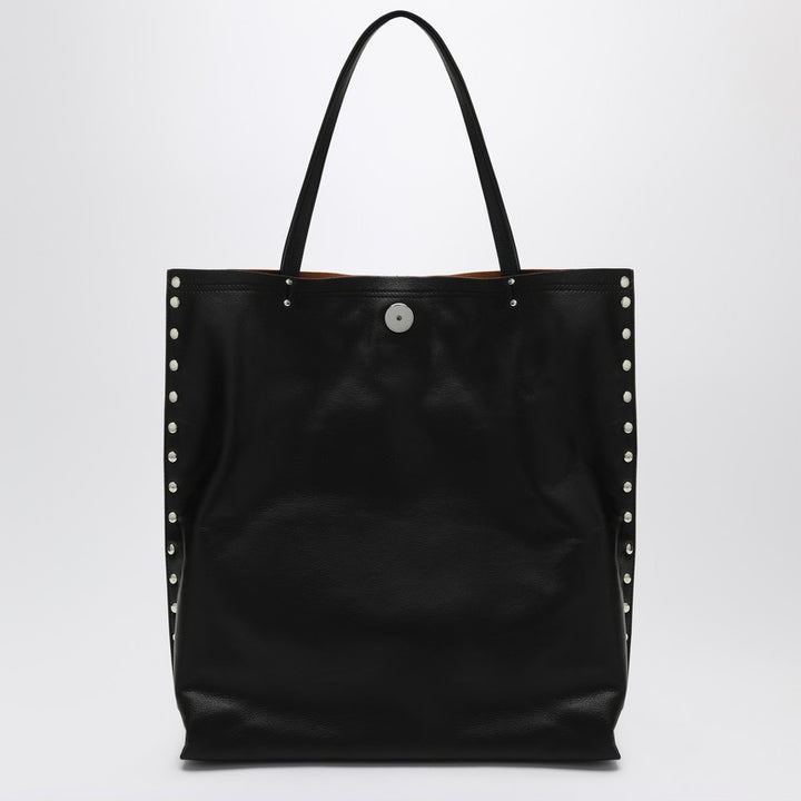 Zanellato Medium tote bag A'' Spasso black in leather