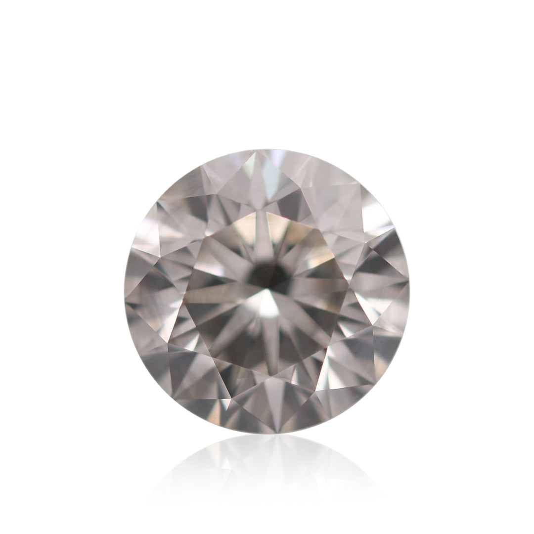 1.07 Carat Light Gray Round Brilliant Diamond SI1 GIA