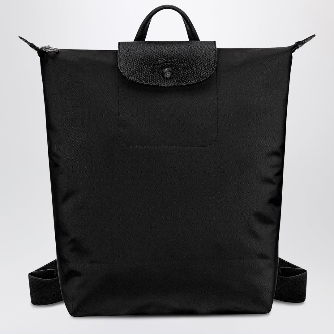 Longchamp - Black M Le Pliage One Backpack