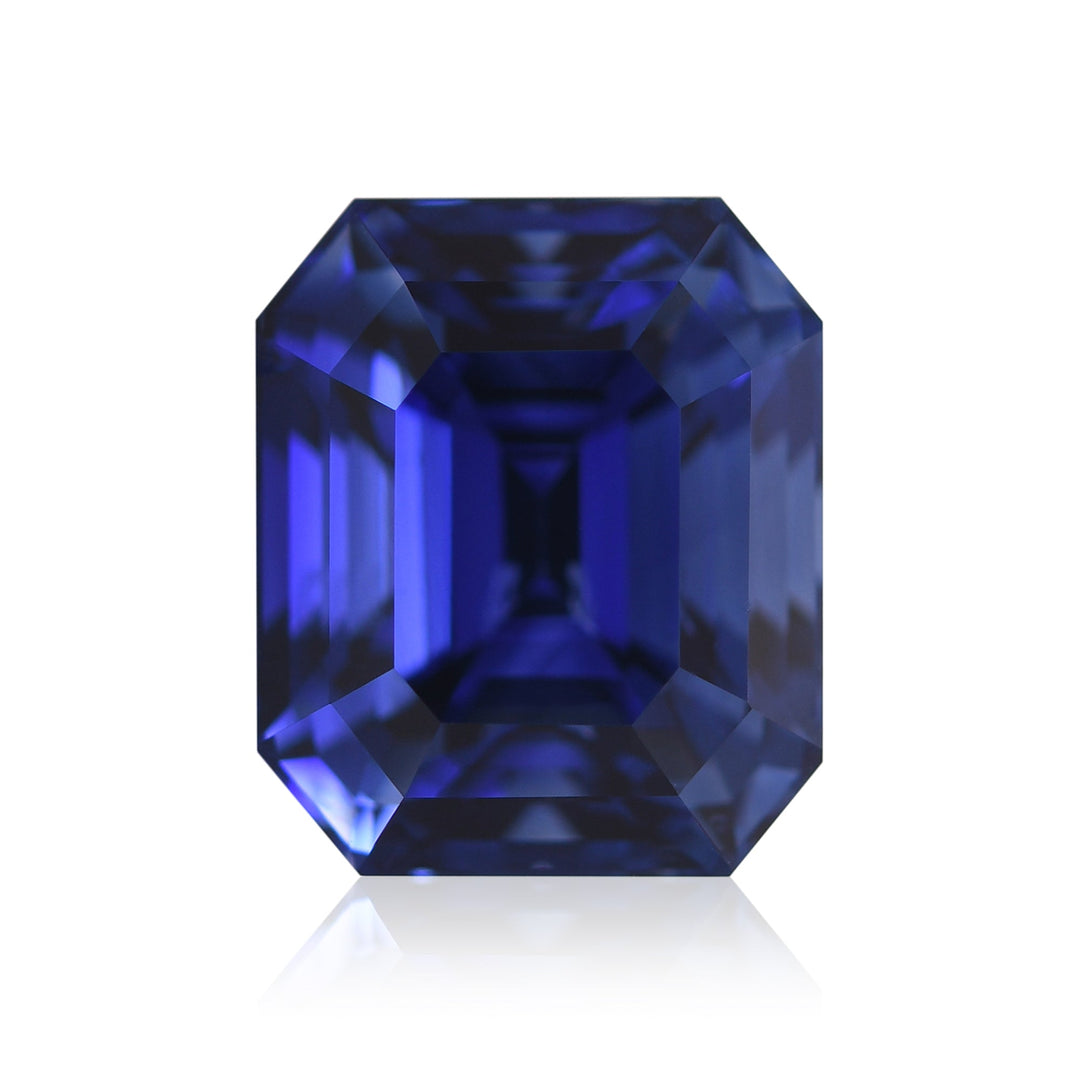12.72 Carat Blue SRI LANKAN Emerald Sapphire CD