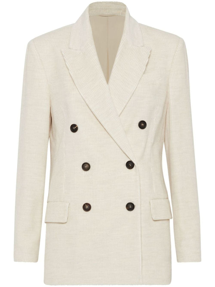 Brunello Cucinelli Jackets Ivory