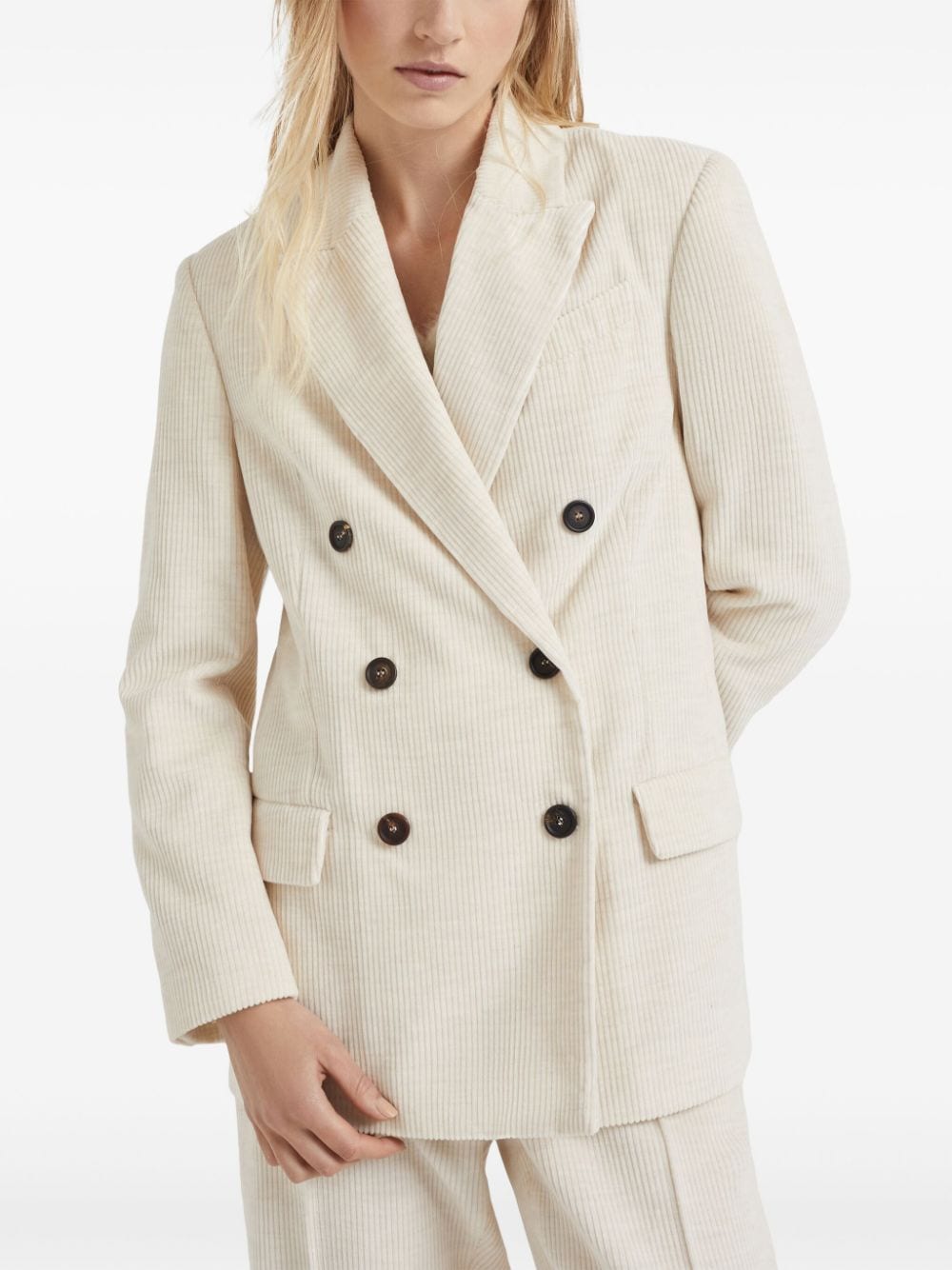 Brunello Cucinelli Jackets Ivory