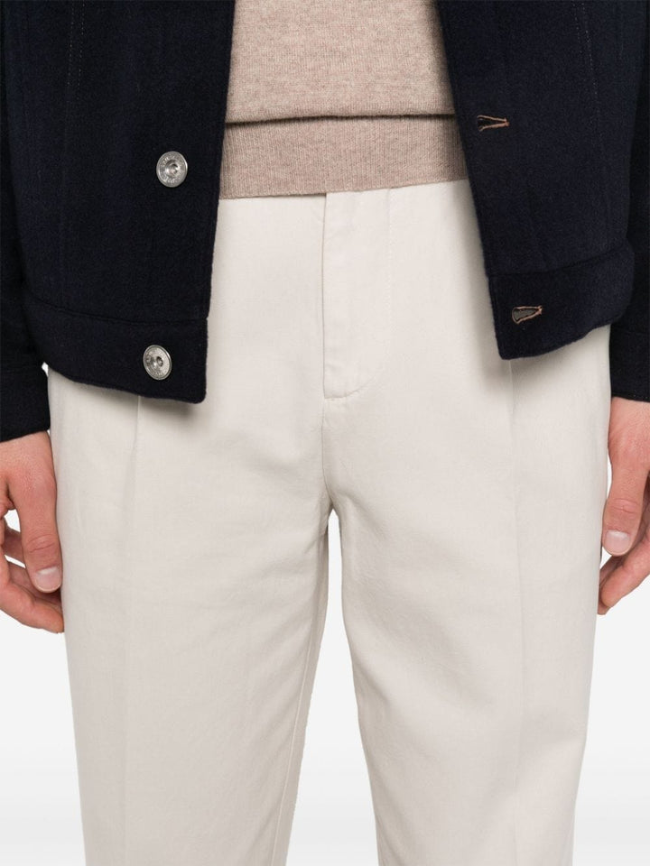 Brunello Cucinelli Trousers White