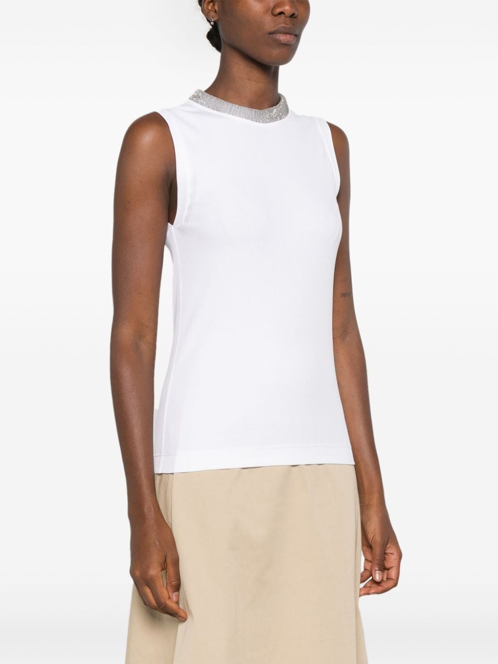 Brunello Cucinelli Top White