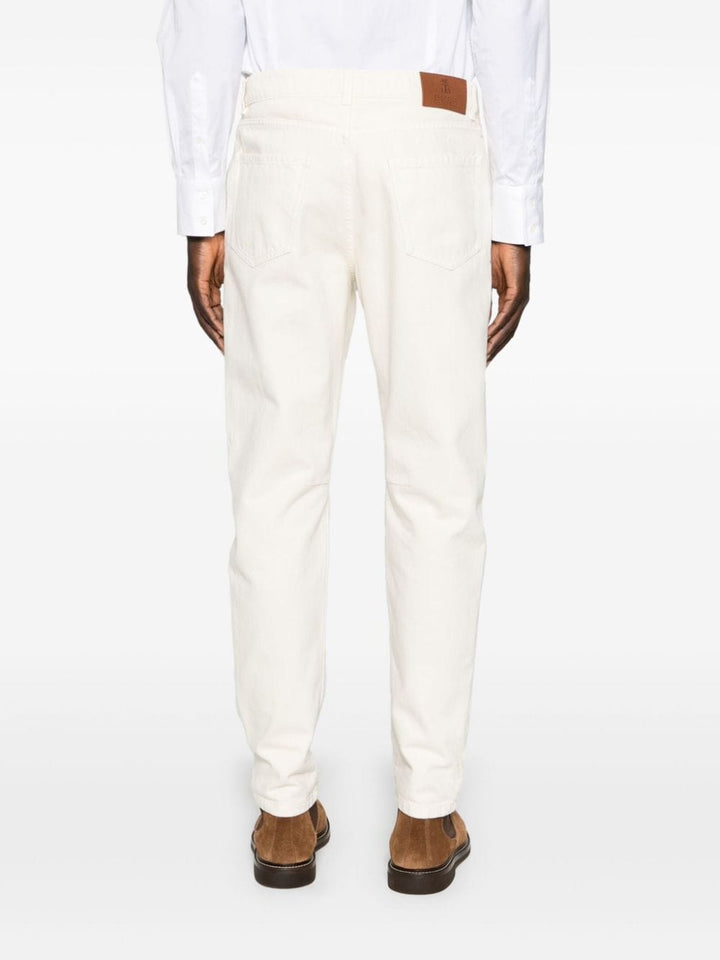 Brunello Cucinelli Jeans White