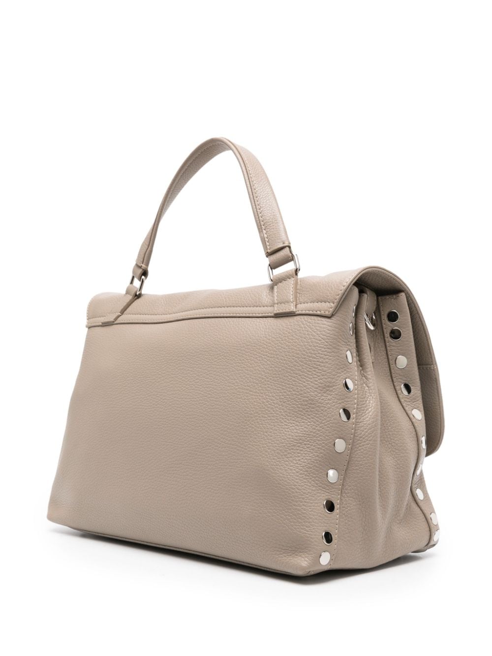 Zanellato Taupe Calf Leather Bag