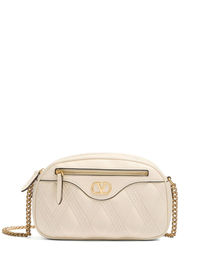 Valentino Garavani Quiltie 67 Leather Camera Bag