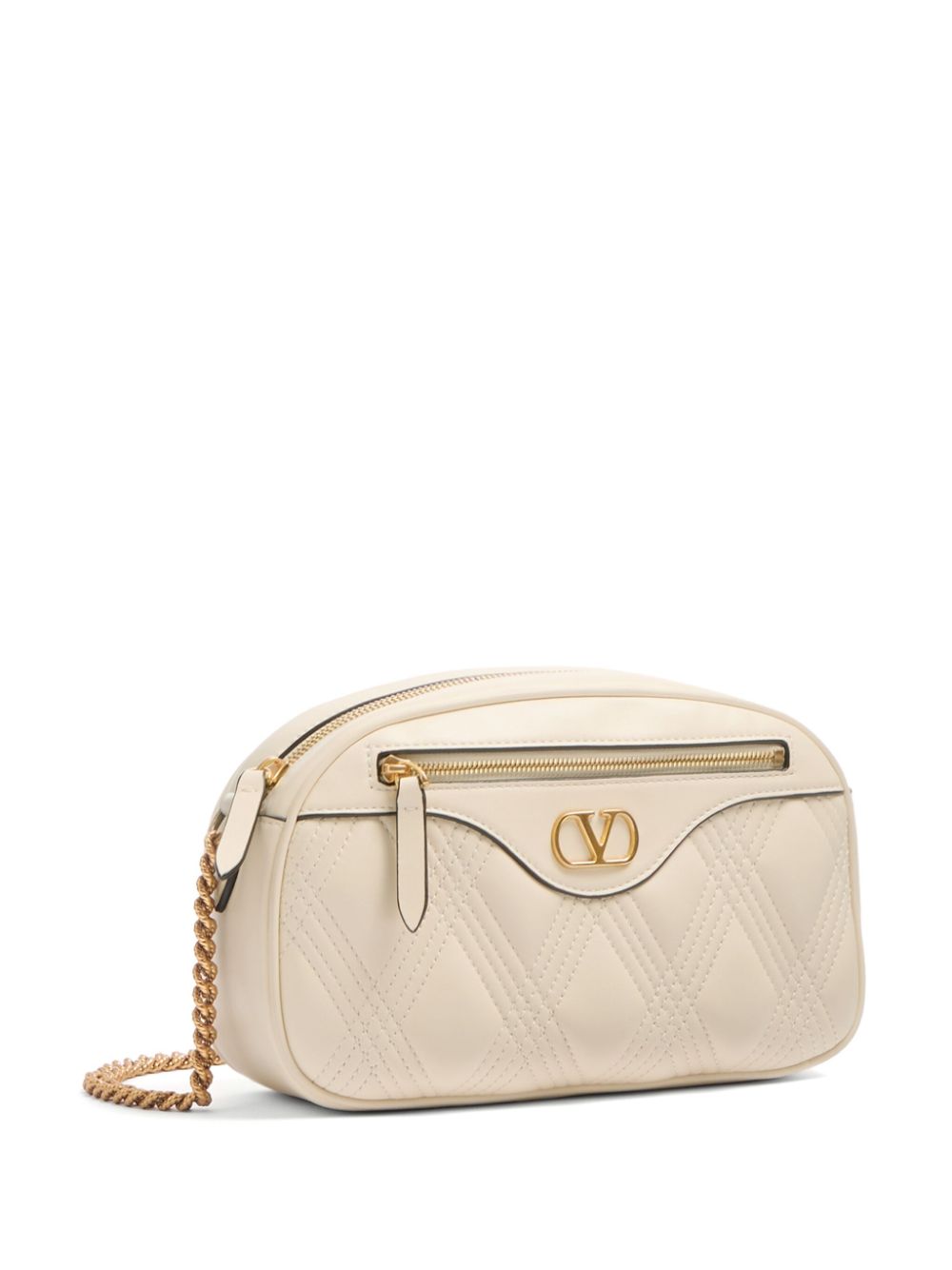 Valentino Garavani Quiltie 67 Leather Camera Bag
