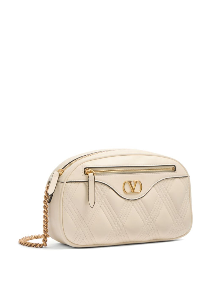 Valentino Garavani Quiltie 67 Leather Camera Bag