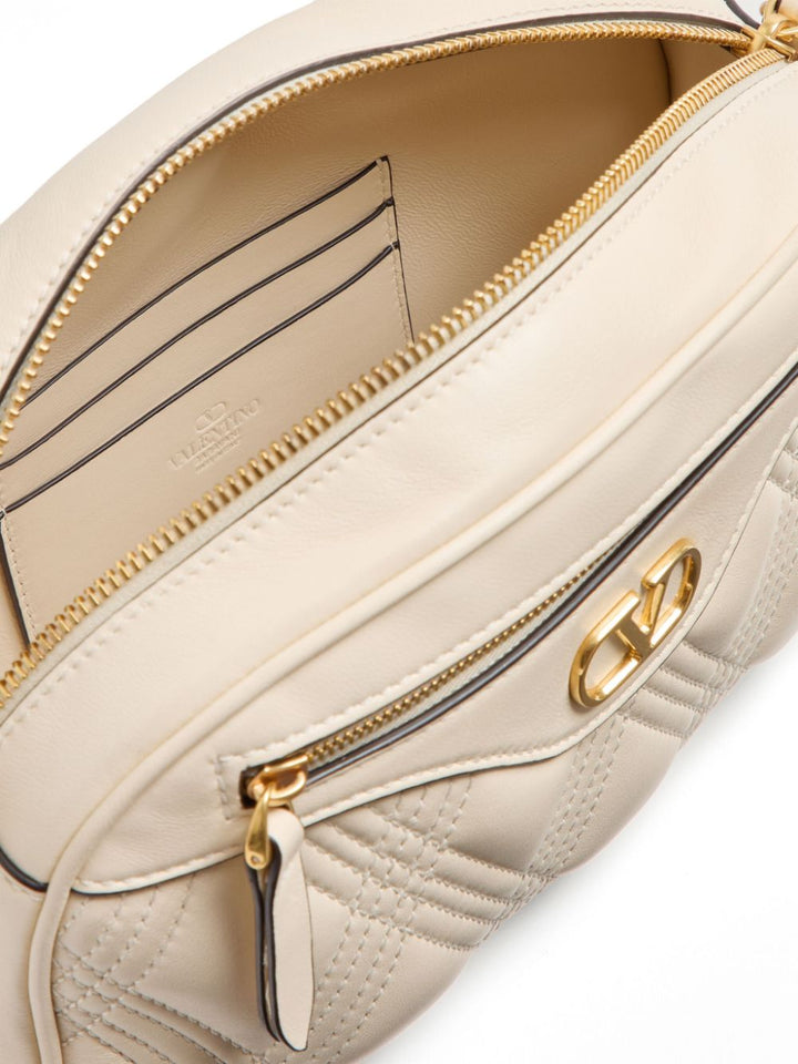 Valentino Garavani Quiltie 67 Leather Camera Bag