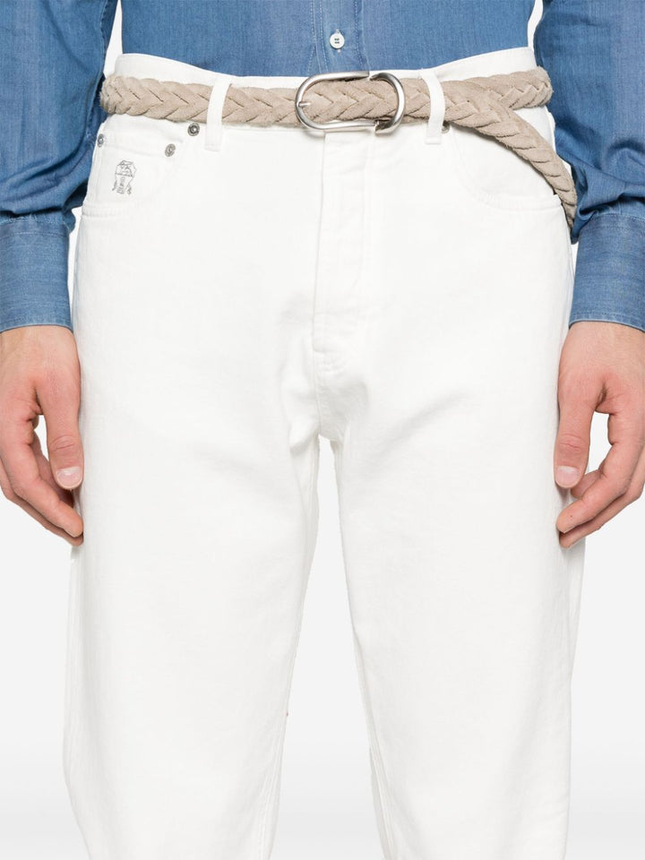 Brunello Cucinelli Jeans White