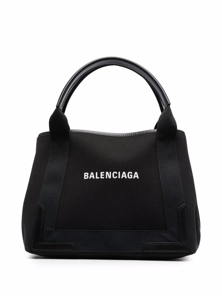 Balenciaga Bags Black Cotton Shopper