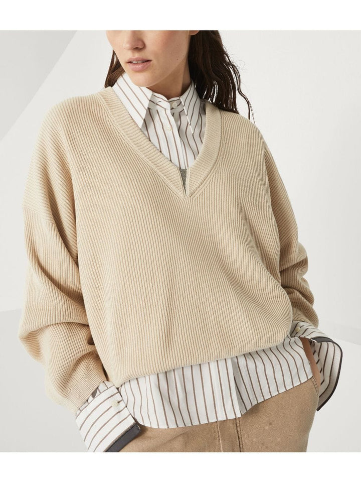 Brunello Cucinelli Sweaters Beige