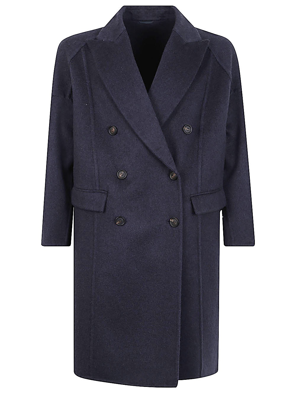 Brunello Cucinelli Coats Blue