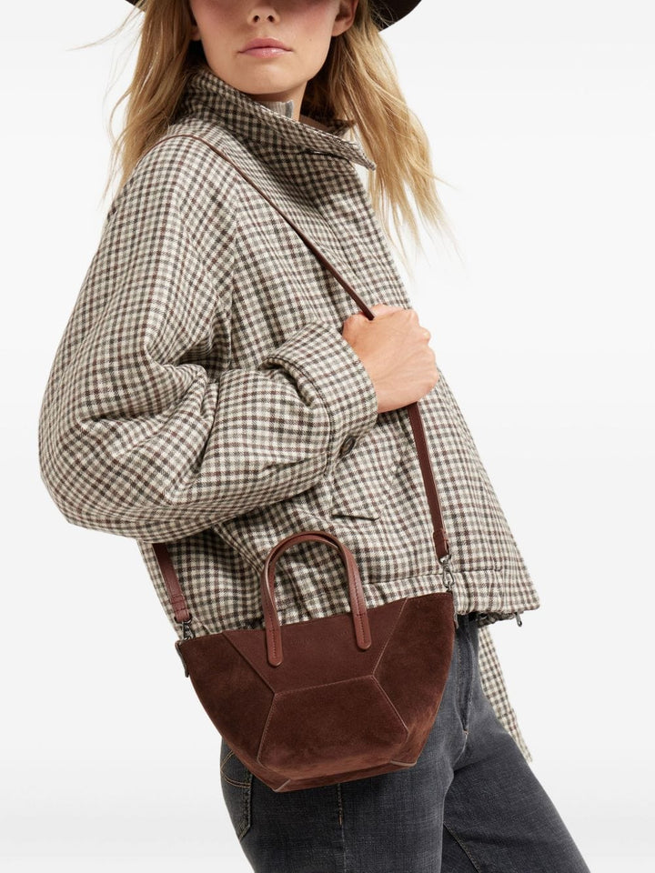 Shopper UNI Brunello Cucinelli Bag Bordeaux Brand