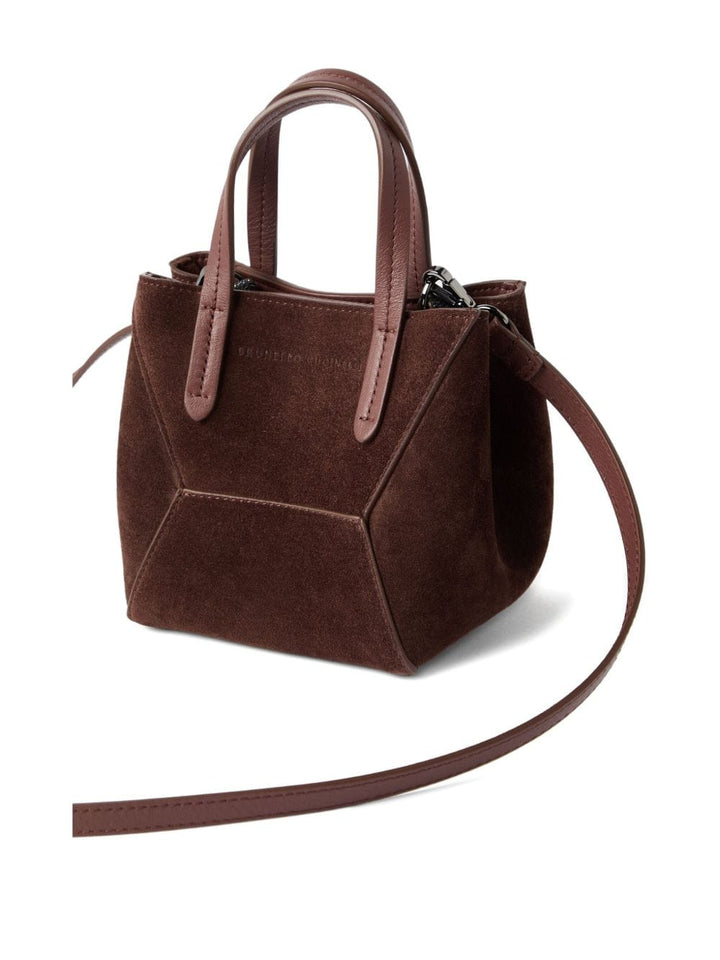 Shopper UNI Brunello Cucinelli Bag Bordeaux Brand