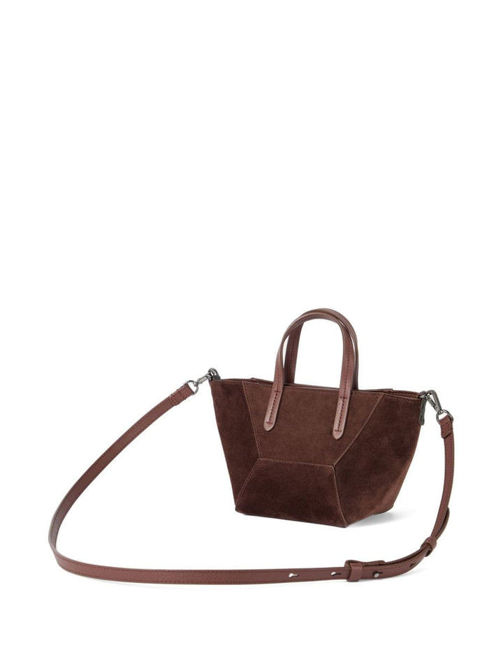 Shopper UNI Brunello Cucinelli Bag Bordeaux Brand