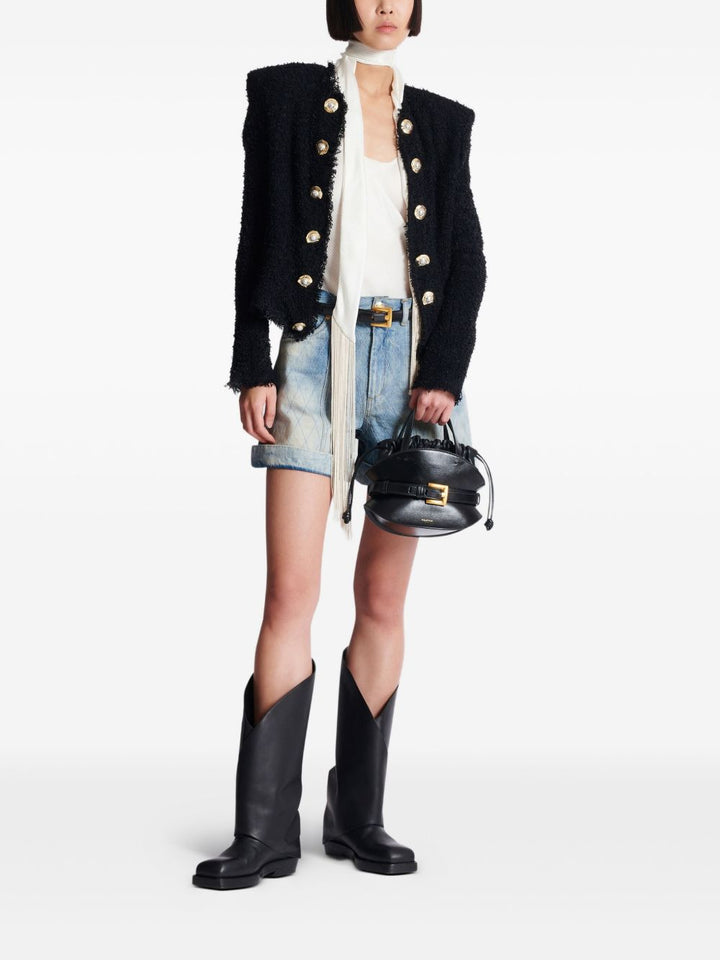 Balmain Jackets Black