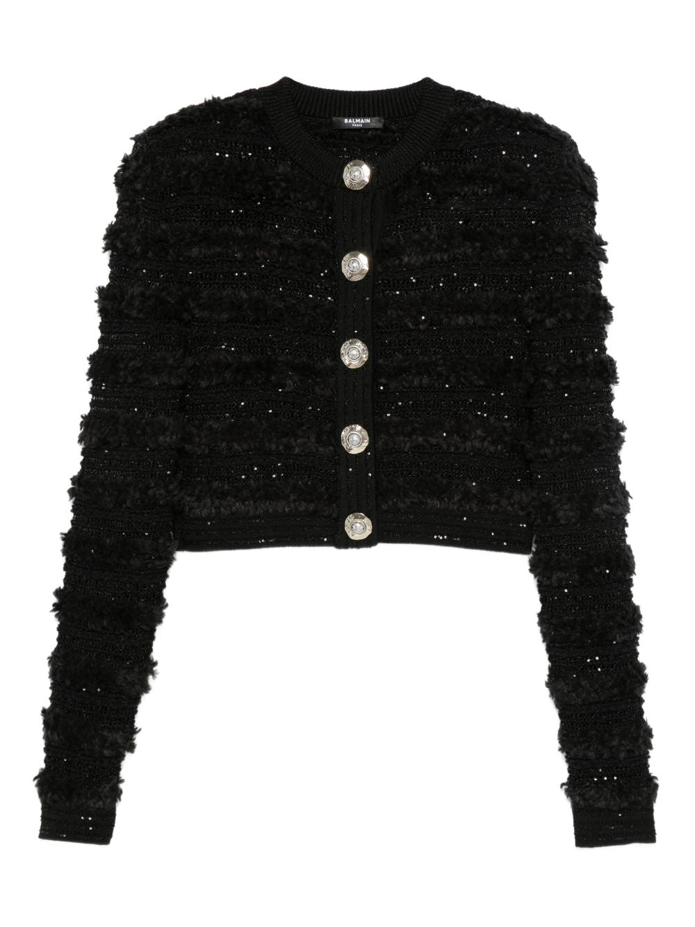 Balmain Sweaters Black