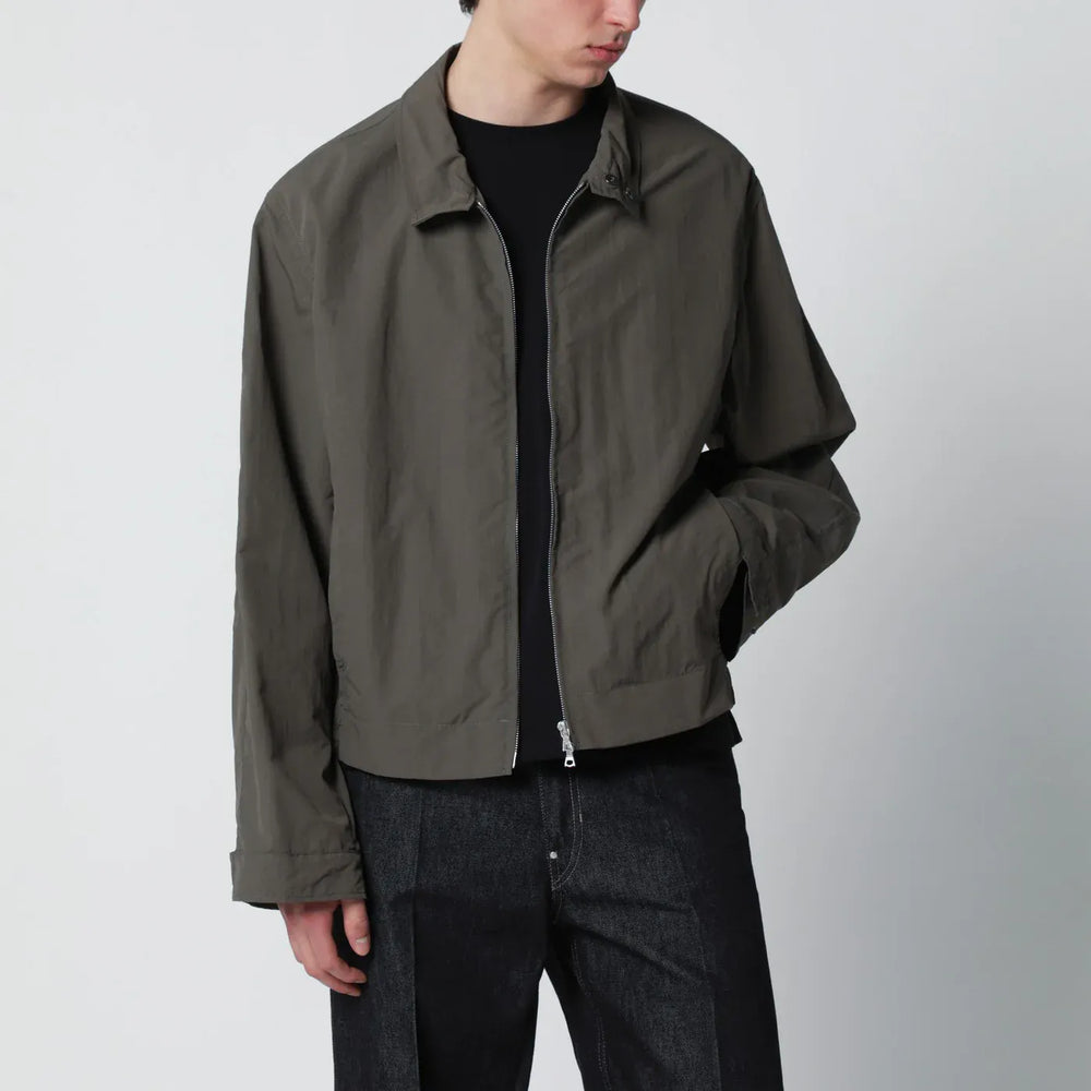 Dries Van Noten - Khaki zip-up jacket Brand Coats & Jackets M