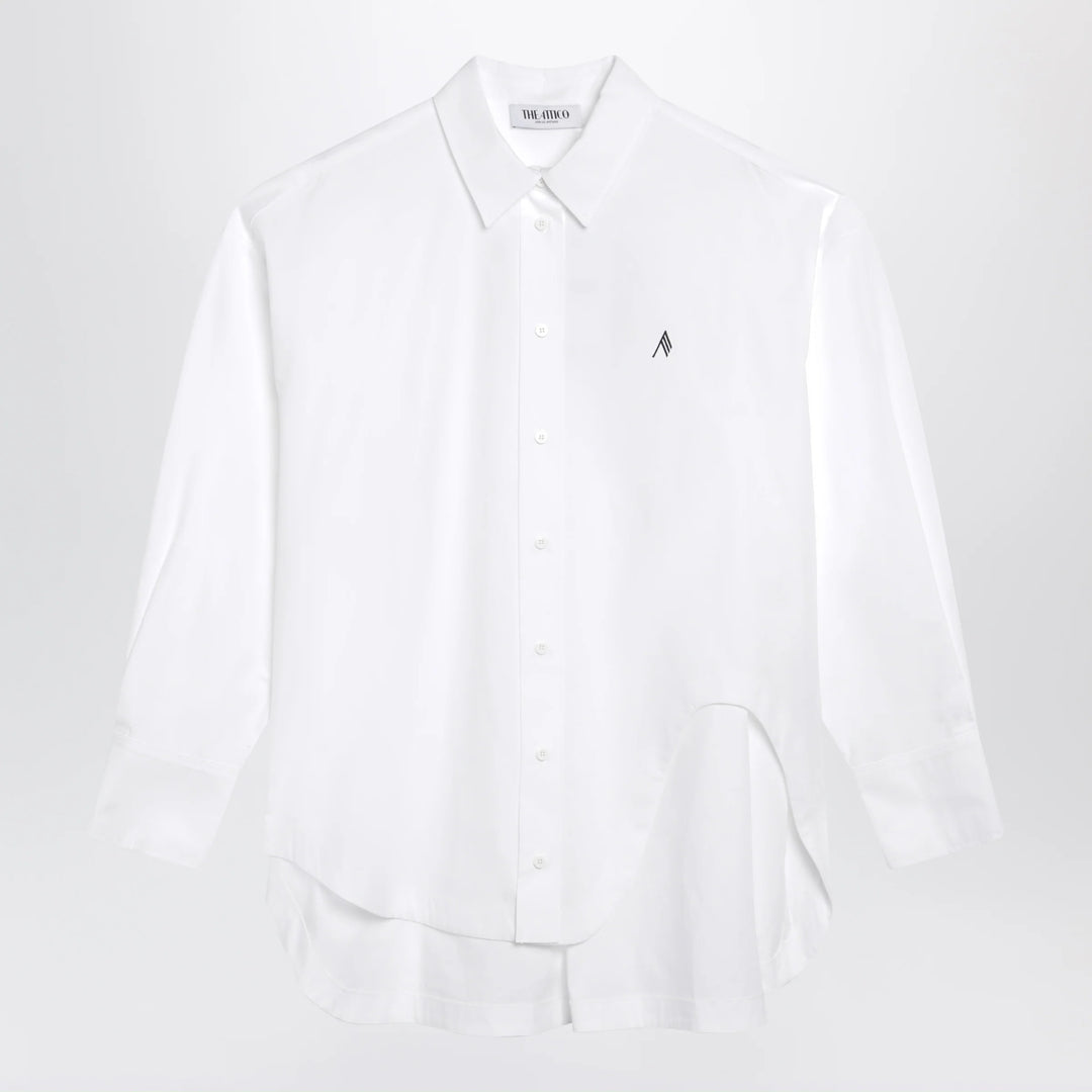 The Attico - Diana shirt in white cotton
