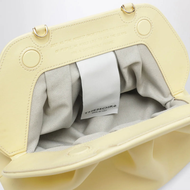 THEMOIRè - Tia clutch in pastel yellow