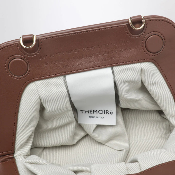 THEMOIRè - Tia clutch in brown