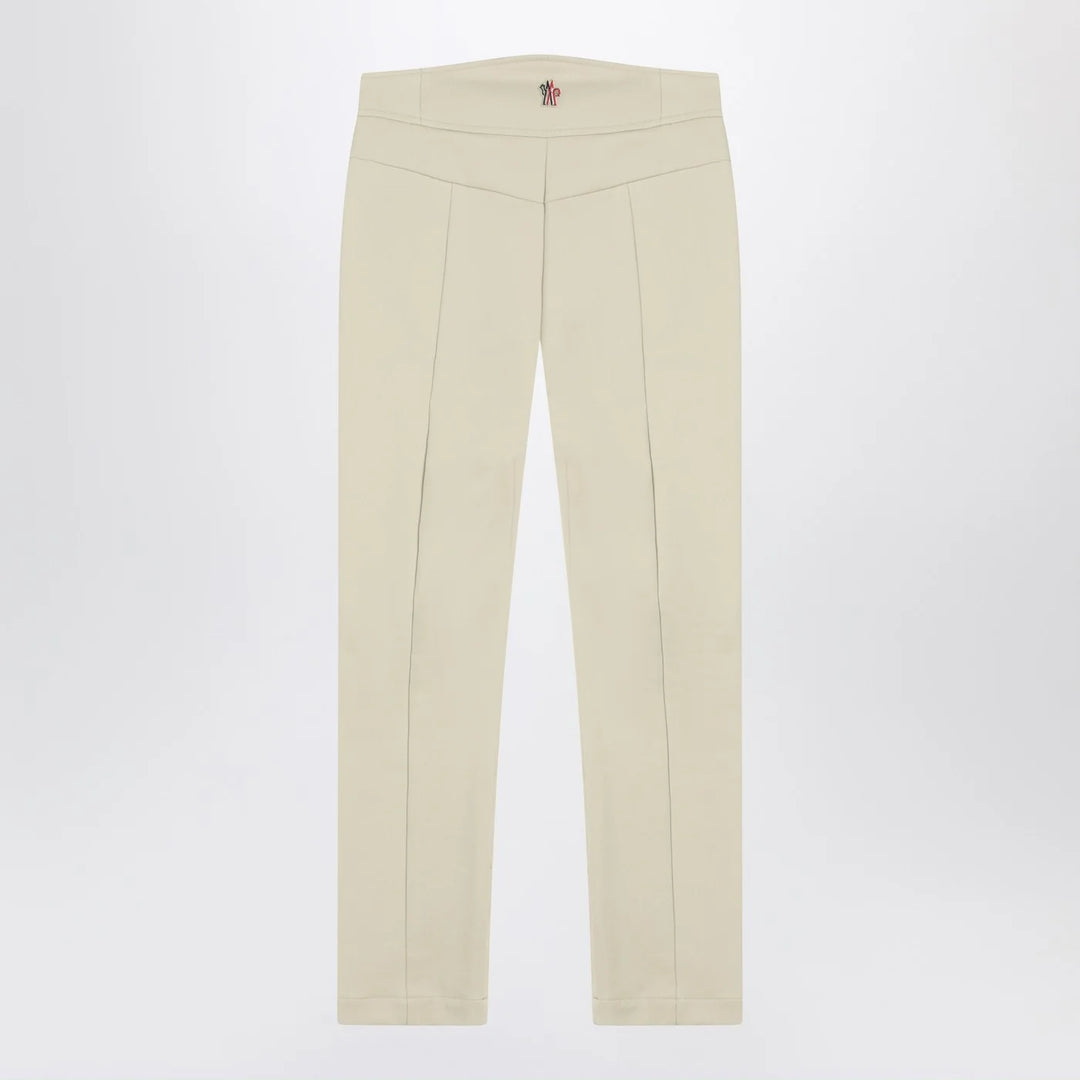 Moncler Grenoble - Ivory slim trousers in GORE-TEX