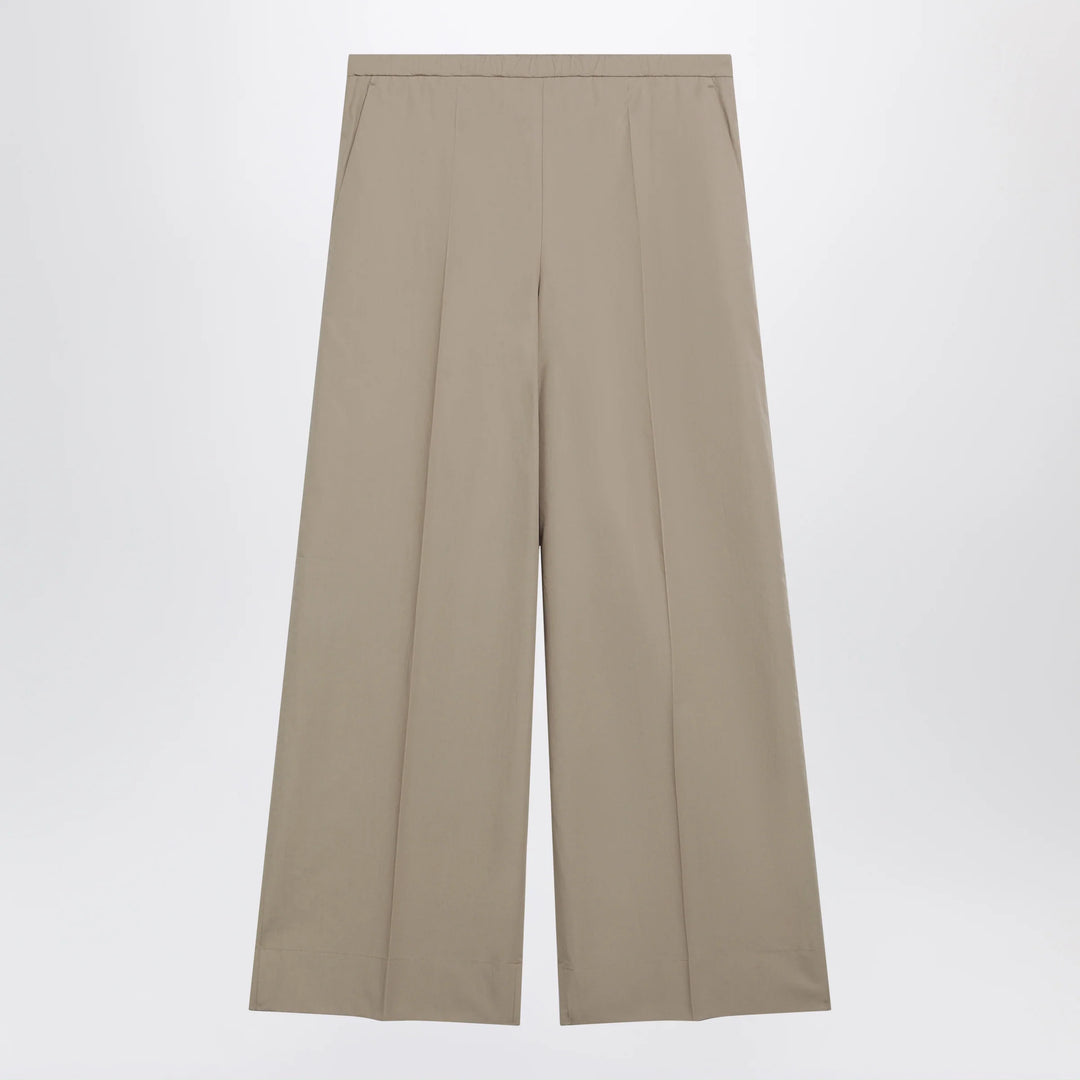 Moncler - Beige cotton trousers