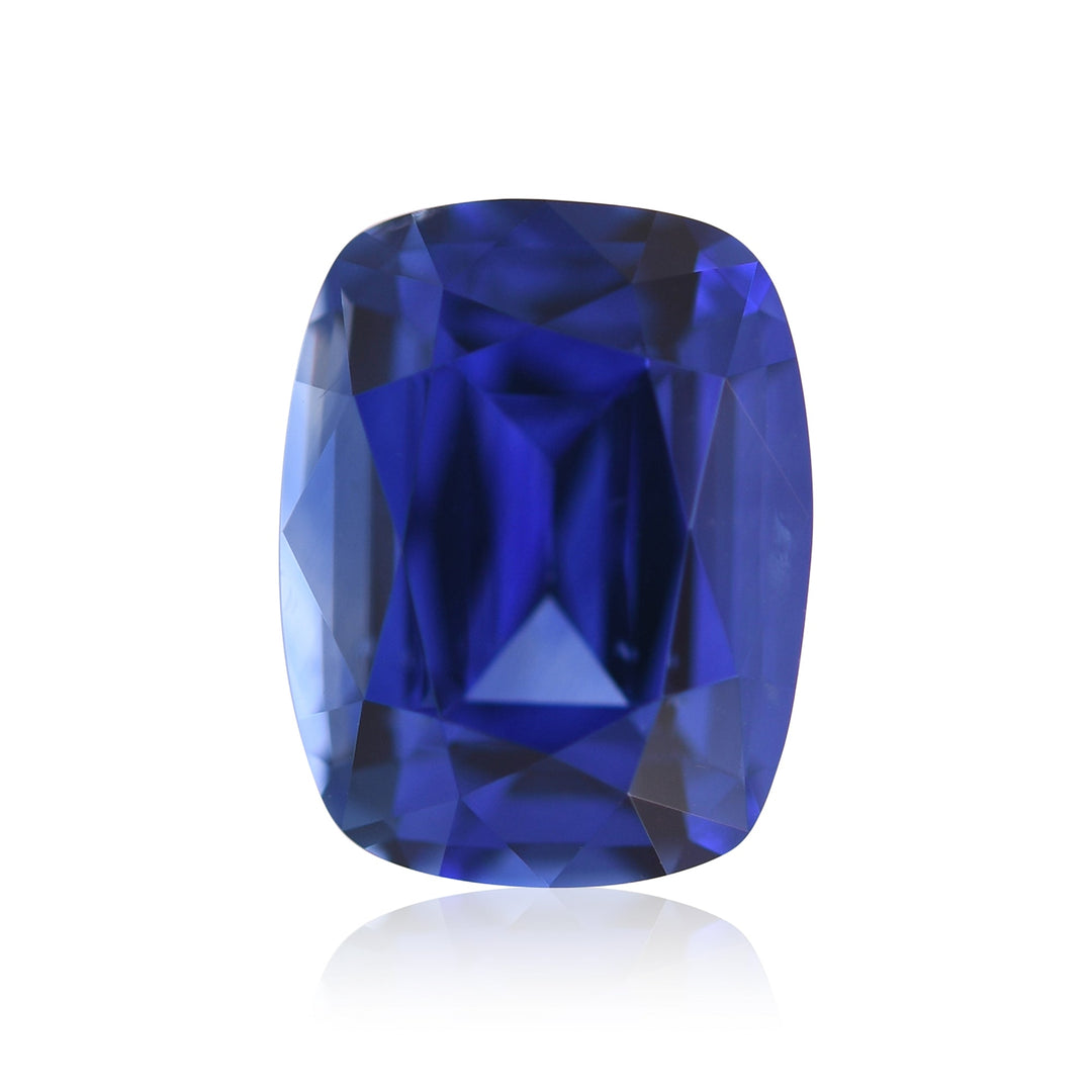 3.24 Carat Blue SRI LANKAN Cushion Sapphire CD