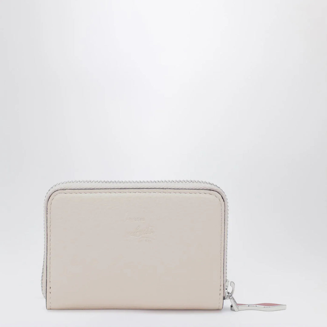 Christian Louboutin - Panettone coin purse in grained calfskin and spikes Brand Apparel &amp; Accessories TU