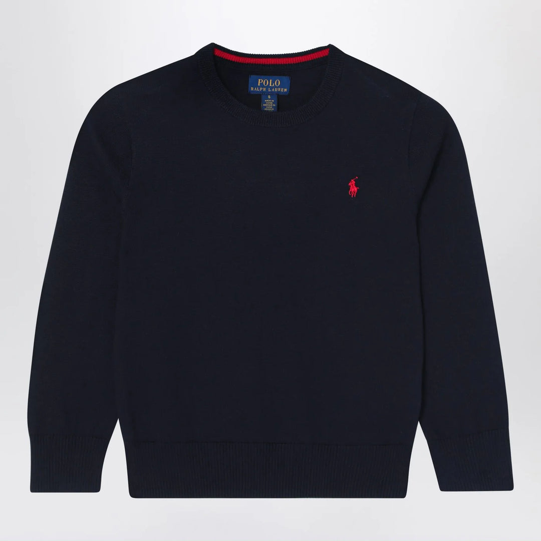 Polo Ralph Lauren - Navy blue cotton sweater