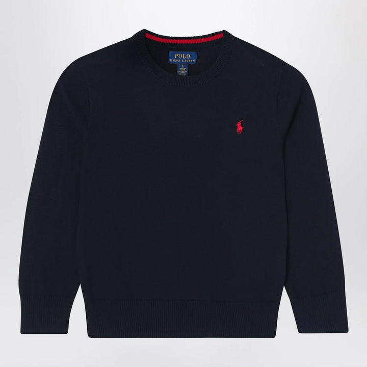 Polo Ralph Lauren - Navy blue cotton sweater