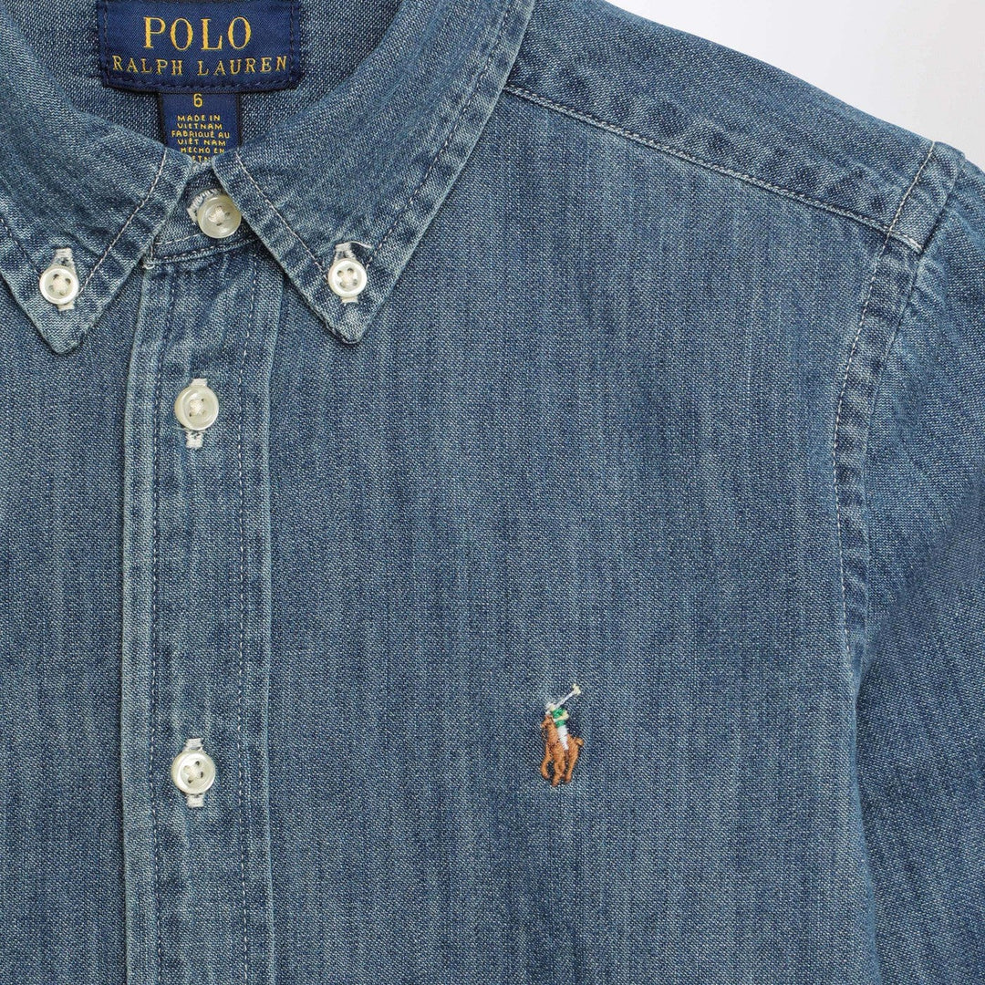 Polo Ralph Lauren - Blue denim button-down shirt