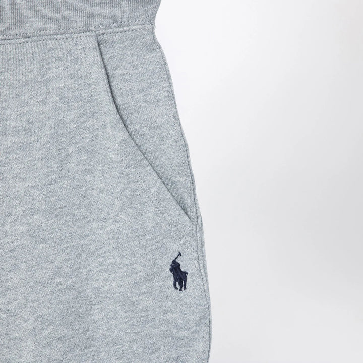 Polo Ralph Lauren - Grey cotton-blend jogging trousers