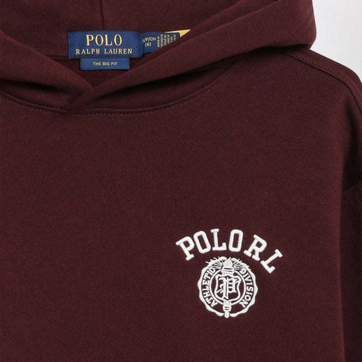 Polo Ralph Lauren - Dark Burgundy The Big-Fit Hoodie