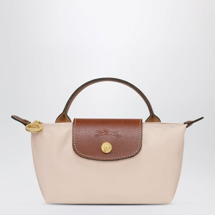 Longchamp - Le Pliage Original Pebble clutch bag papier