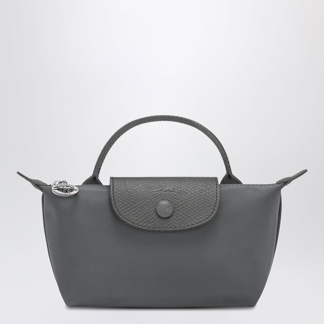Longchamp - Anthracite grey pochette Le Pliage One