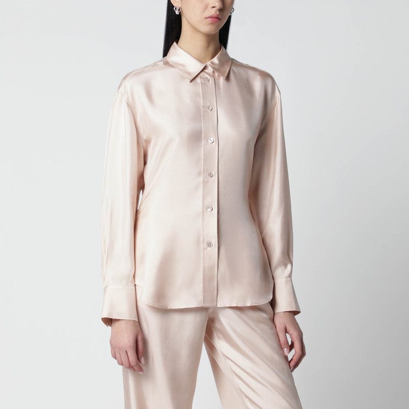 Shirts & Tops Róhe - Light pink silk shirt - 38 FR Brand