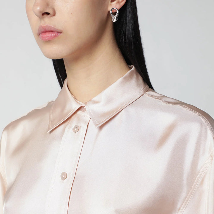 Róhe - Light pink silk shirt