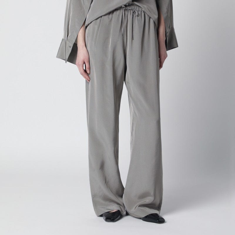 Pants Róhe - Light grey wide striped trousers - 34 FR Brand