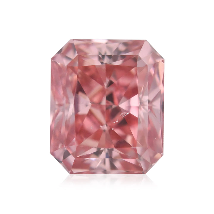 0.52 Carat Fancy Deep Pink Radiant Argyle Diamond SI1 GIA