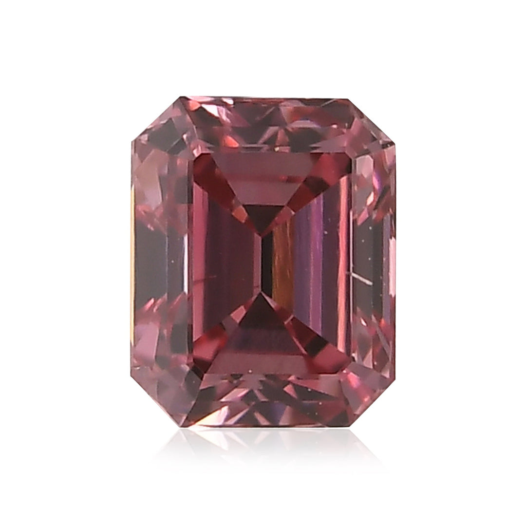0.28 Carat Fancy Deep Pink Emerald Diamond SI1 ARGYLE &amp; GIA