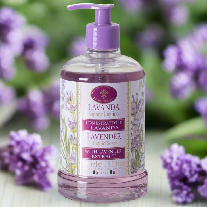 Saponificio Artigianale Fiorentino Lavender Hand Wash Bundle Set 3Pcs